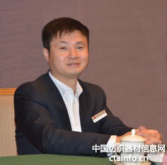 訪鹽城市海馬紡織機械陸立秋董事長